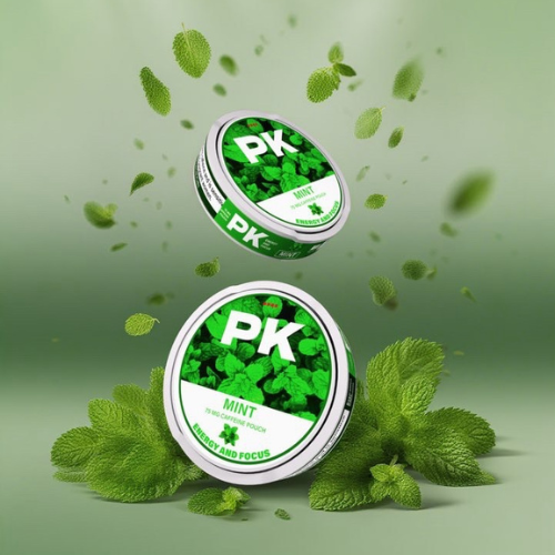 PK MINT CAFFEINE POUCHES 75mg