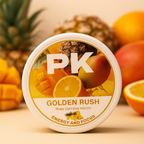 PK GOLDEN RUSH CAFFEINE POUCHES 75mg-5 Pack