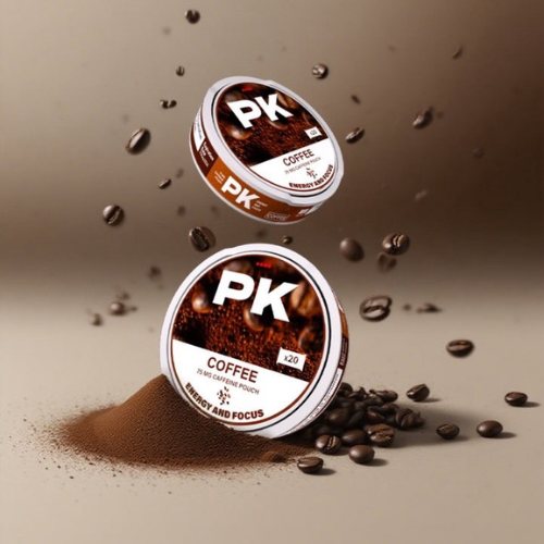 PK COFFEE CAFFEINE POUCHES 75mg